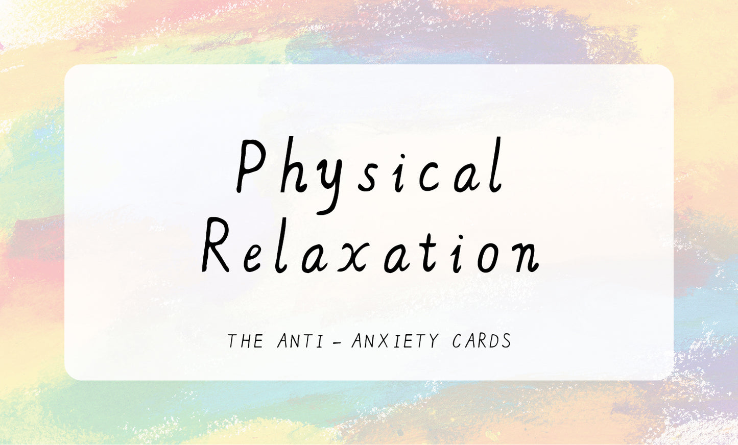 The cards antianxiety