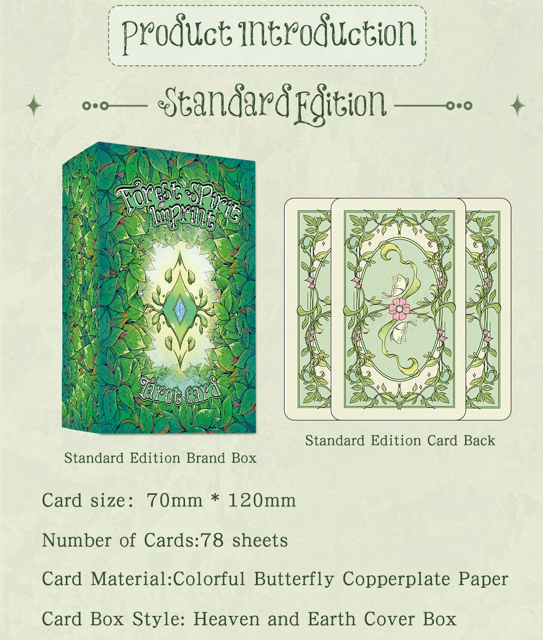 Forest Spirit Imprint Tarot Cards