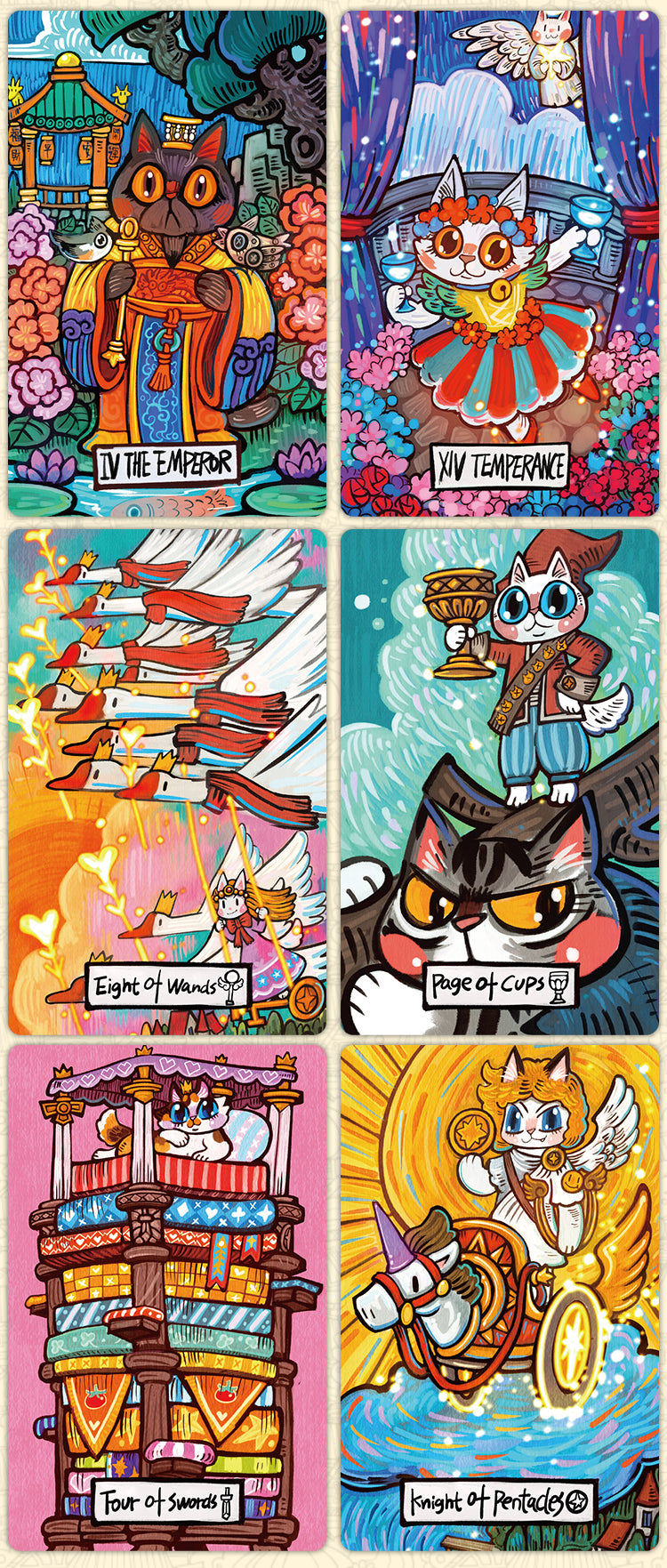 Cat Star Tales Tarot