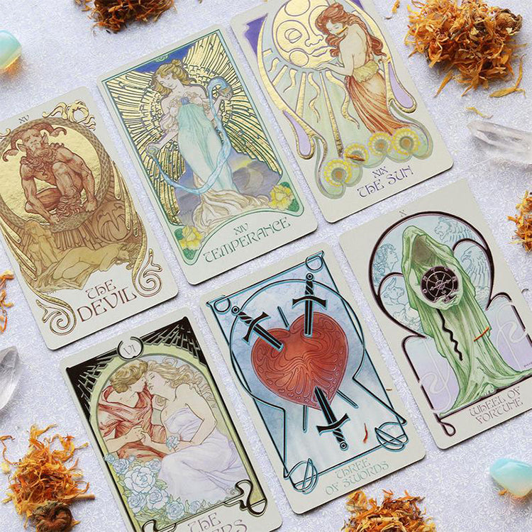 Ethereal Visions Illuminated Tarot Cards