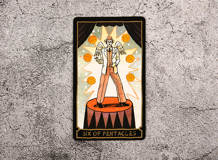 FANTYASY NIGHT  THE ATER Tarot Card