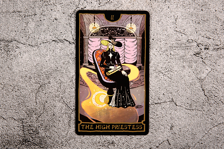 FANTYASY NIGHT  THE ATER Tarot Card