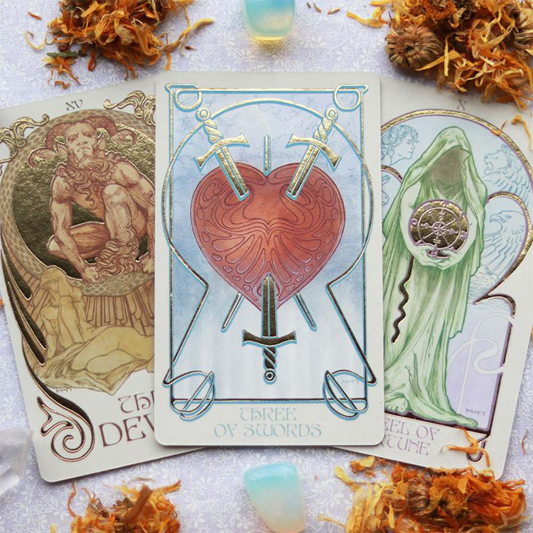 Ethereal Visions Illuminated Tarot Cards