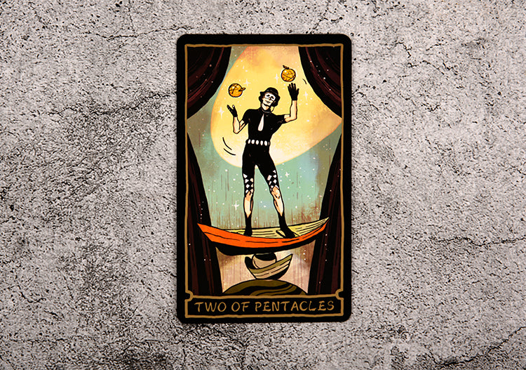 FANTYASY NIGHT  THE ATER Tarot Card