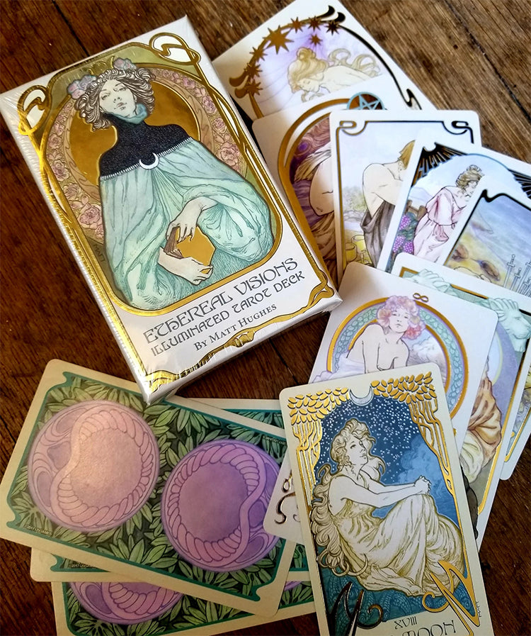 Ethereal Visions Illuminated Tarot Cards