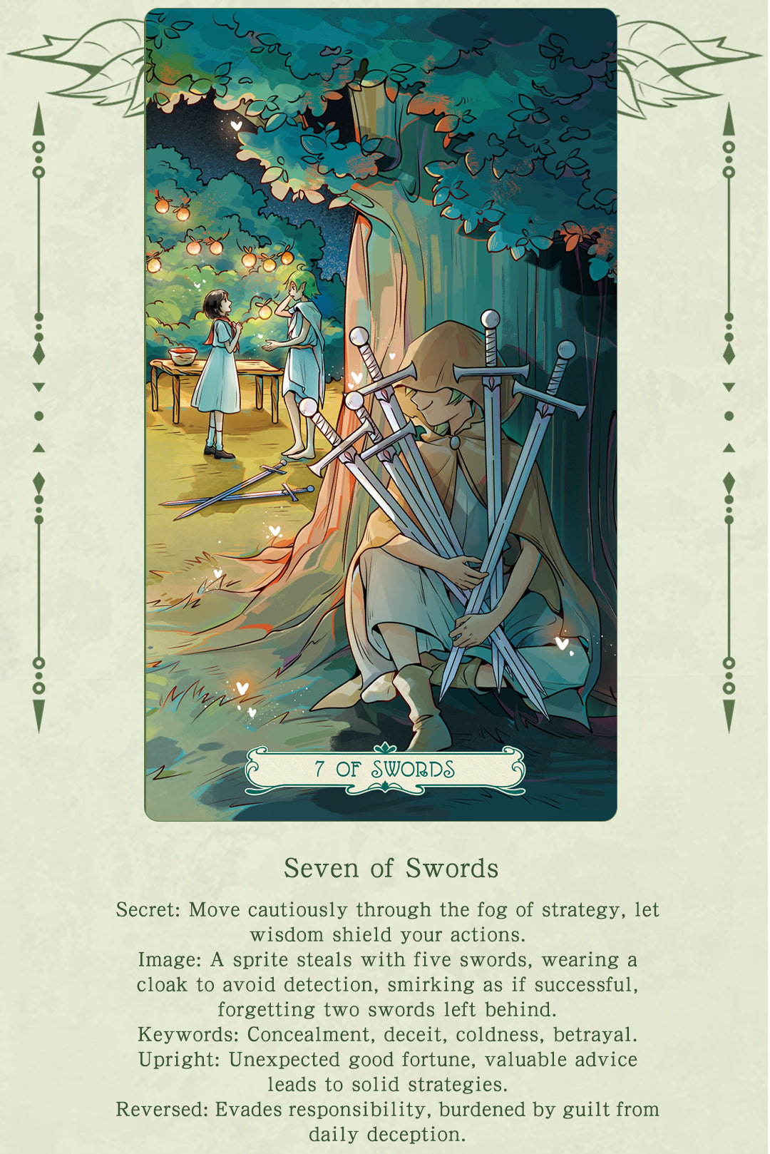 Forest Spirit Imprint Tarot Cards