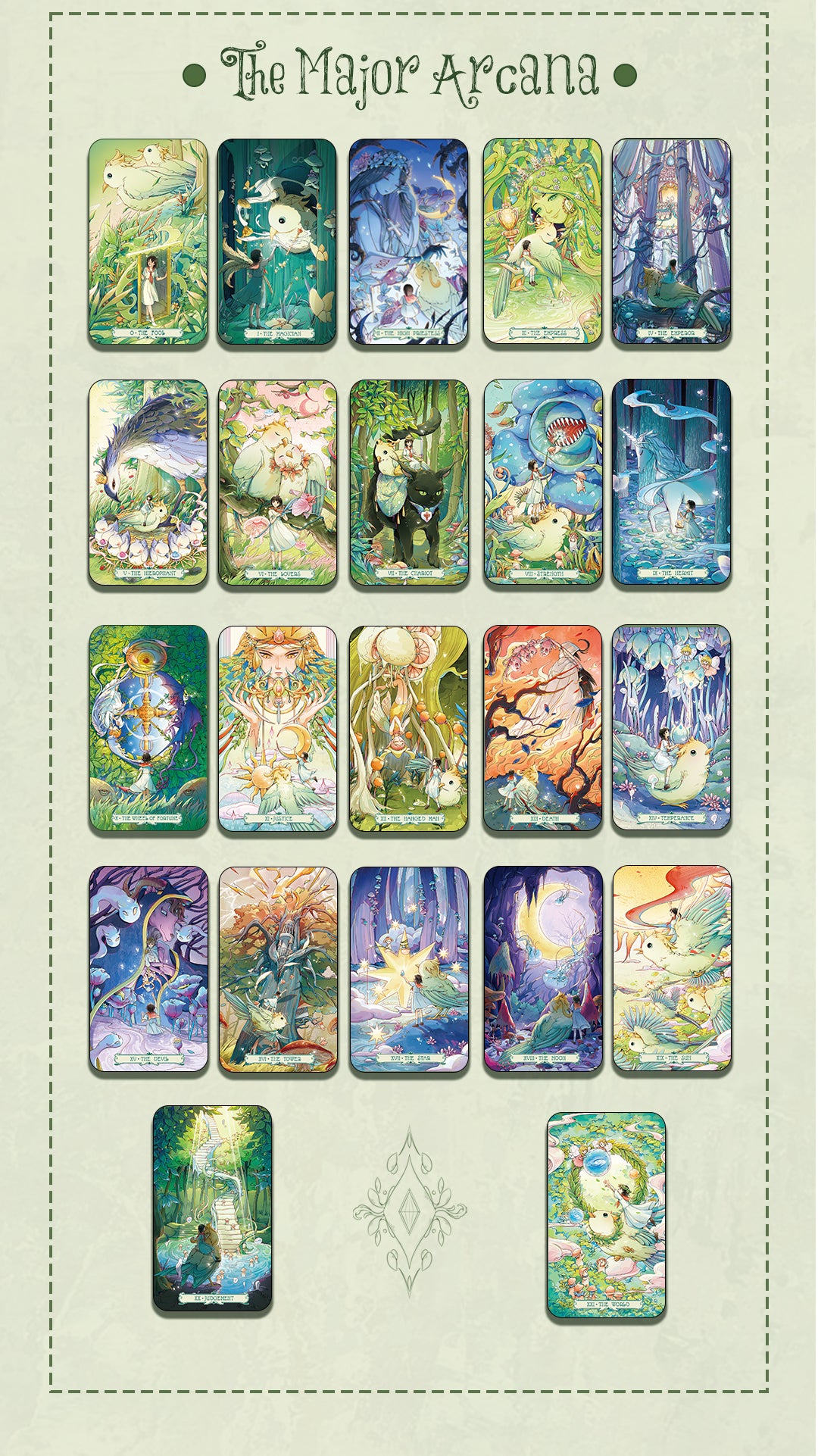 Forest Spirit Imprint Tarot Cards