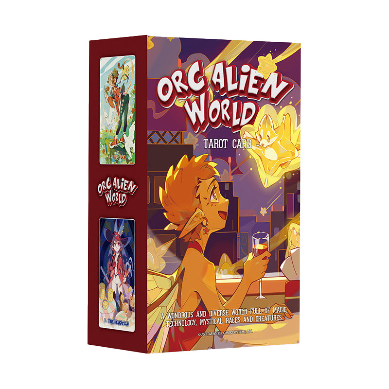 Orc Alien World Tarot