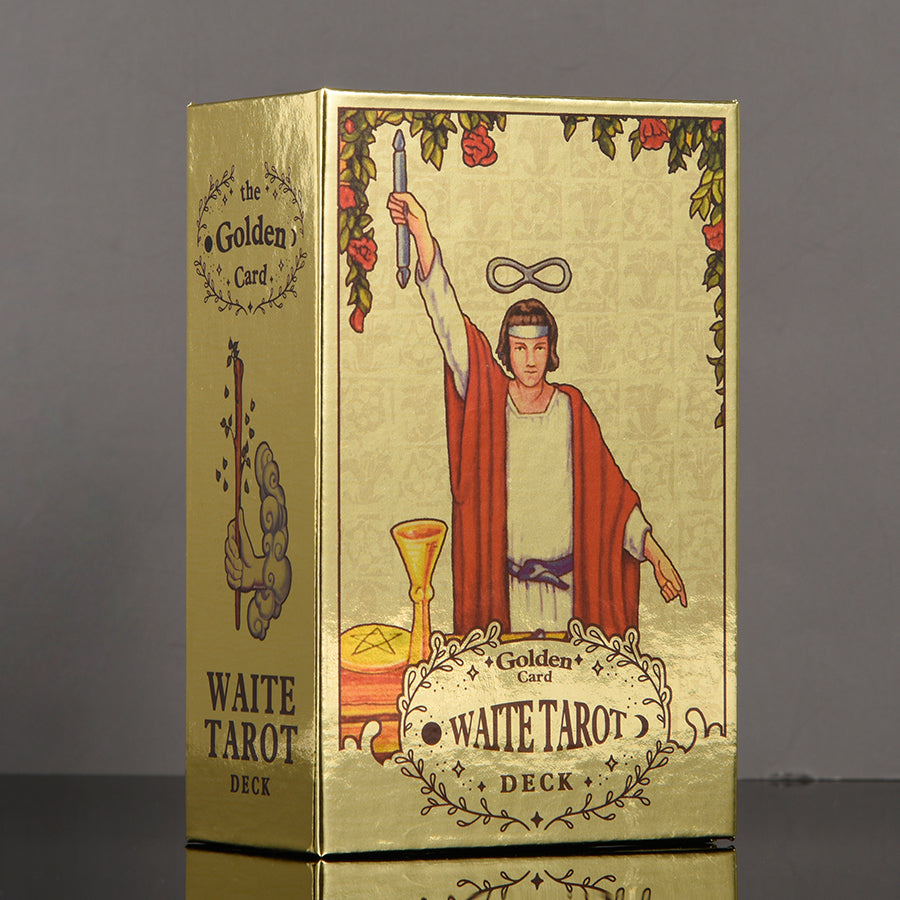 The Golden/Silver Card Waite Tarot Deck