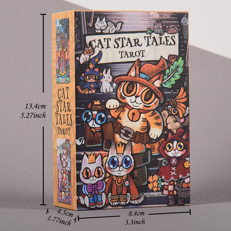 Cat Star Tales Tarot STAR WHEEL Cat Star Tales Tarot STAR WHEEL