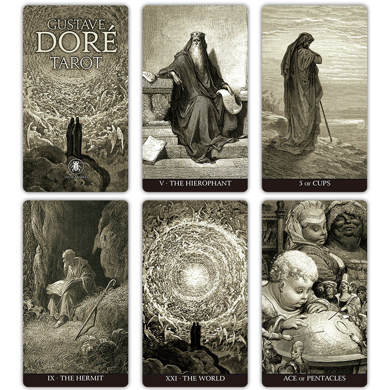 Gustave Doré Tarot: 78 full col cards