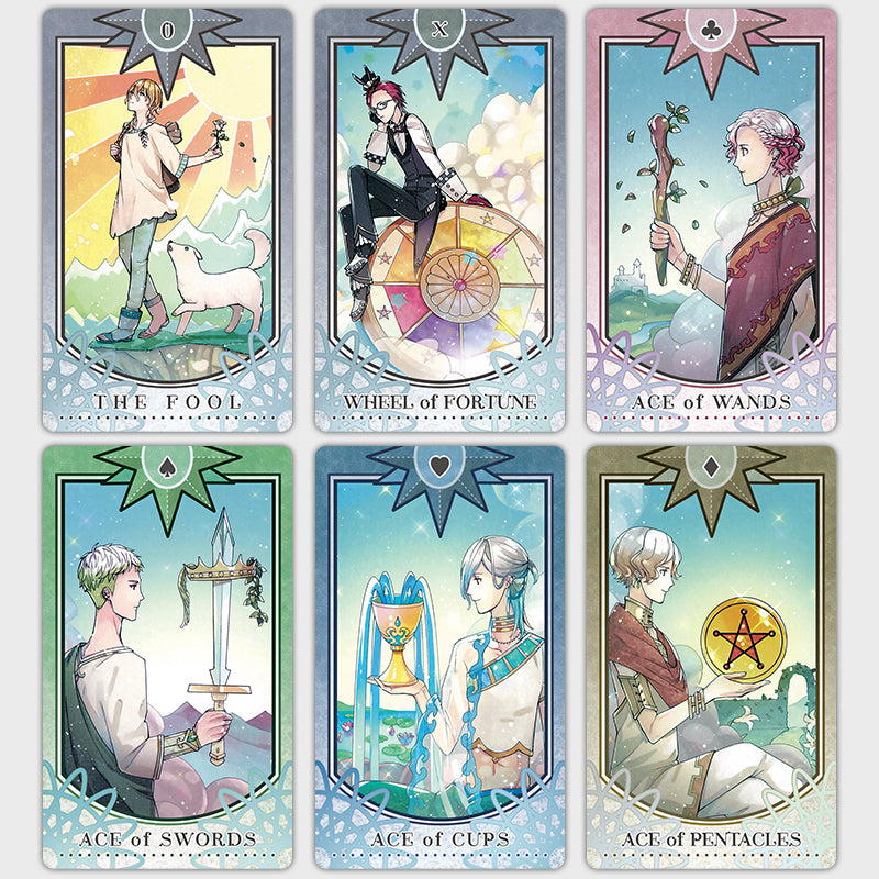 Natasha Yglesias Anime Tarot 78 Cards and Guidebook | eBay