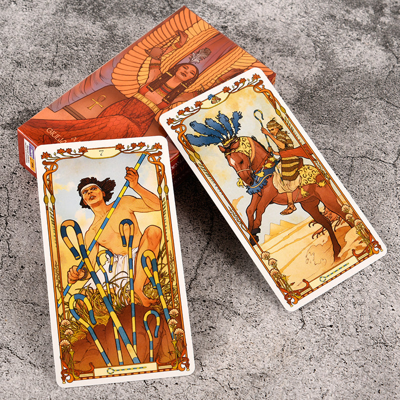 EGYPTIAN ART NOUVEAU TAROT