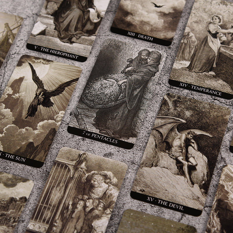 Gustave Doré Tarot: 78 full col cards