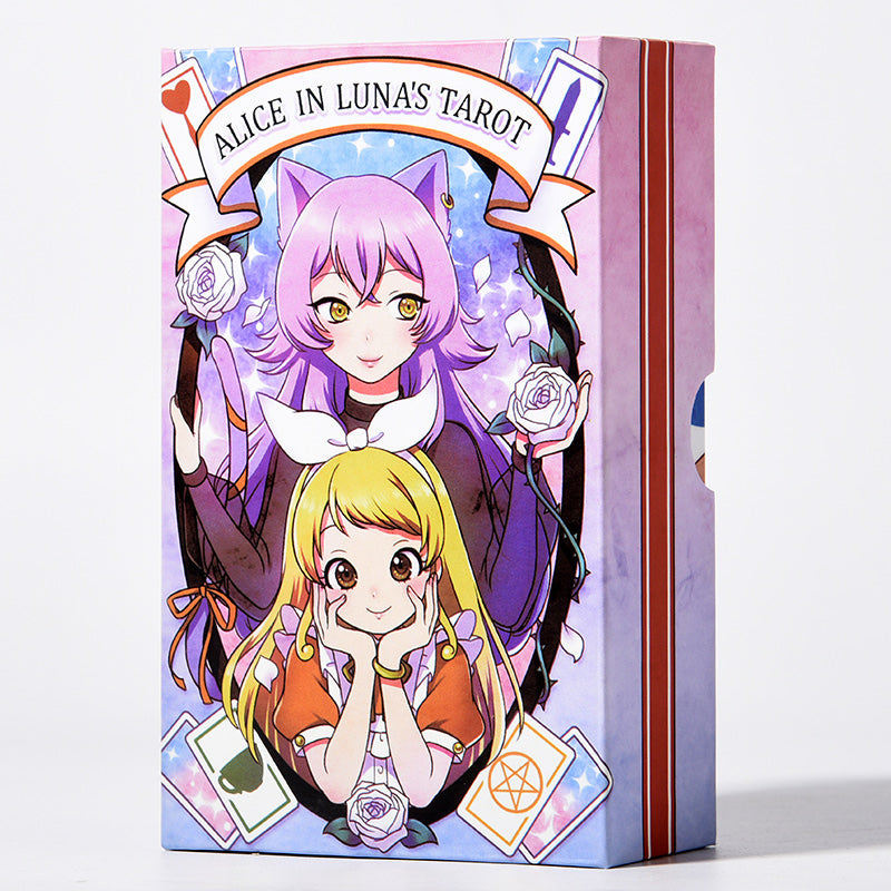 Alice in Luna's Tarot Deck,78 Cute Tarot Cards for Beginners