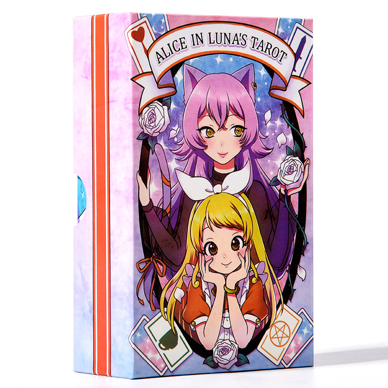 Alice in Luna's Tarot Deck,78 Cute Tarot Cards for Beginners