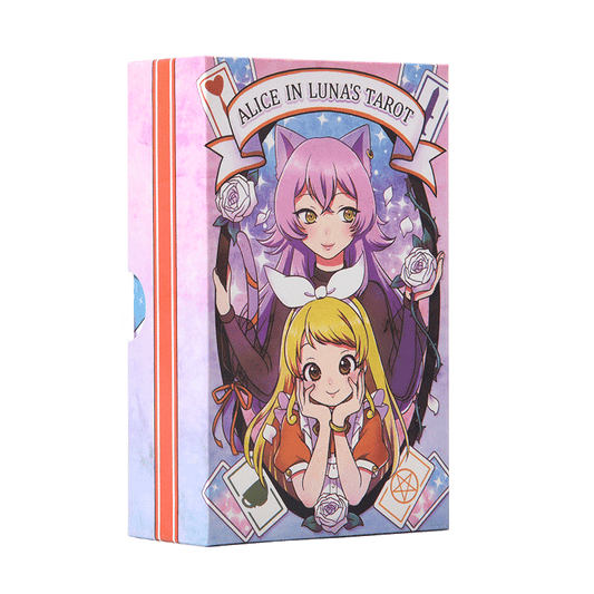 Alice in Luna's Tarot Deck,78 Cute Tarot Cards for Beginners