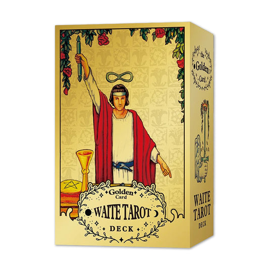 The Golden/Silver Card Waite Tarot Deck
